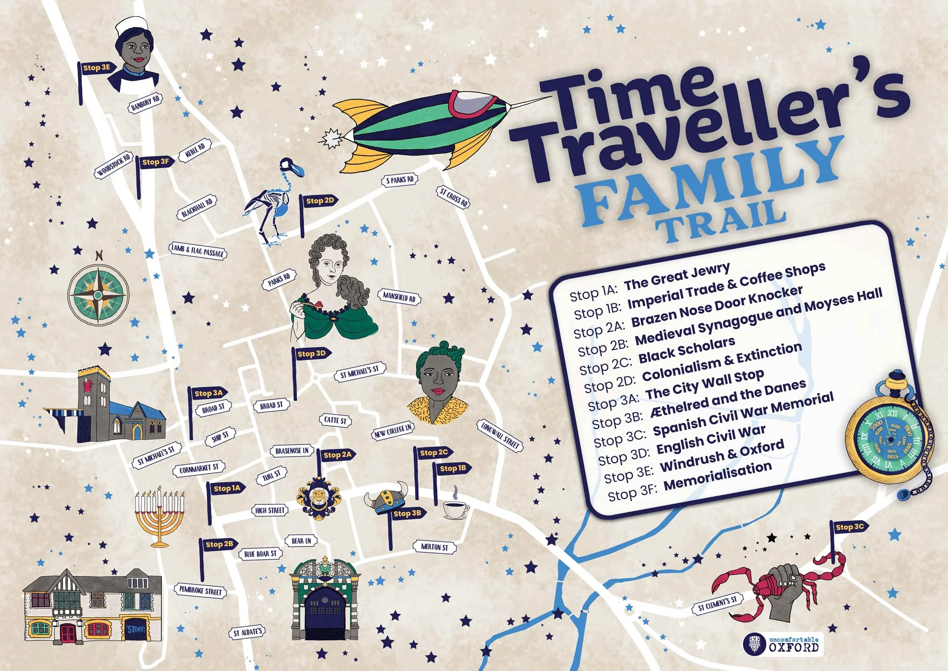 Family Trail for Heritage Organisations by Kati Lacey Illustration Family Trail for Heritage Organisations by Kati Lacey Illustration