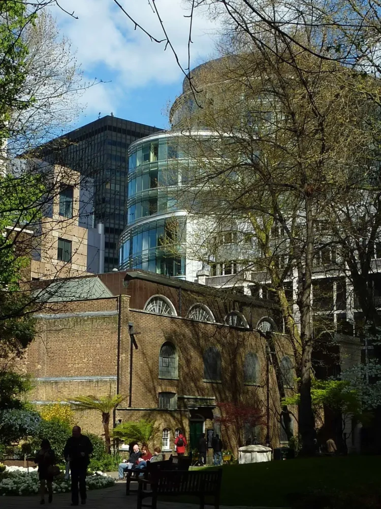 Postmans Park business district