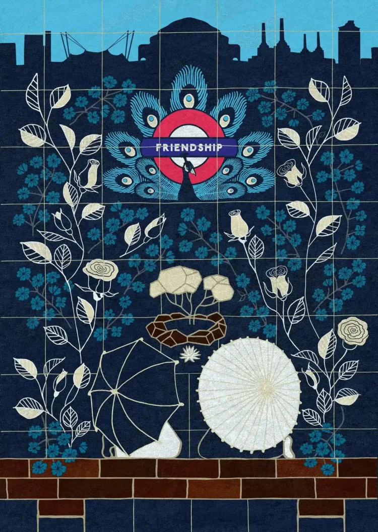 kyoto garden heritage poster london by kati lacey freelance illustrator poster scaled
